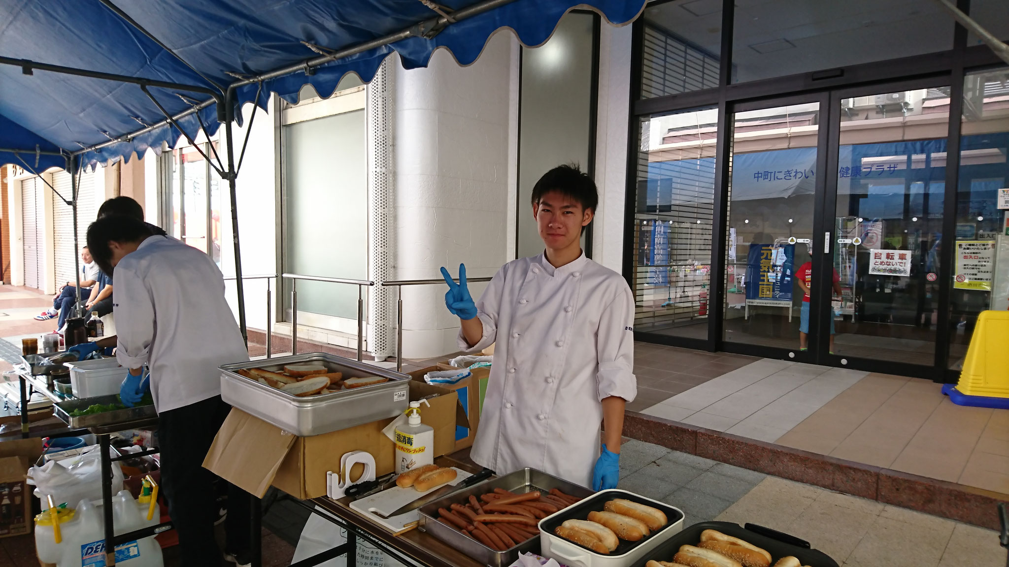 さかた北前朝市出店 酒田南高等学校 学校法人天真林昌学園